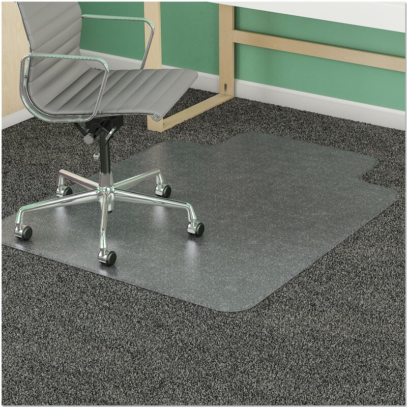 Symple Stuff Leta Non Studded Hard Floor Straight Chair Mat Wayfair