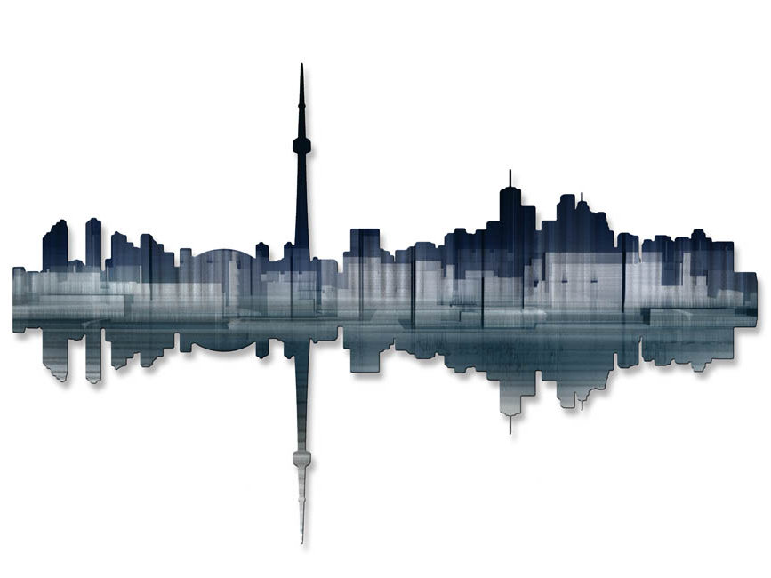 All My Walls Toronto Reflection Wall Décor Wayfair All My Walls Toronto Reflection Wall