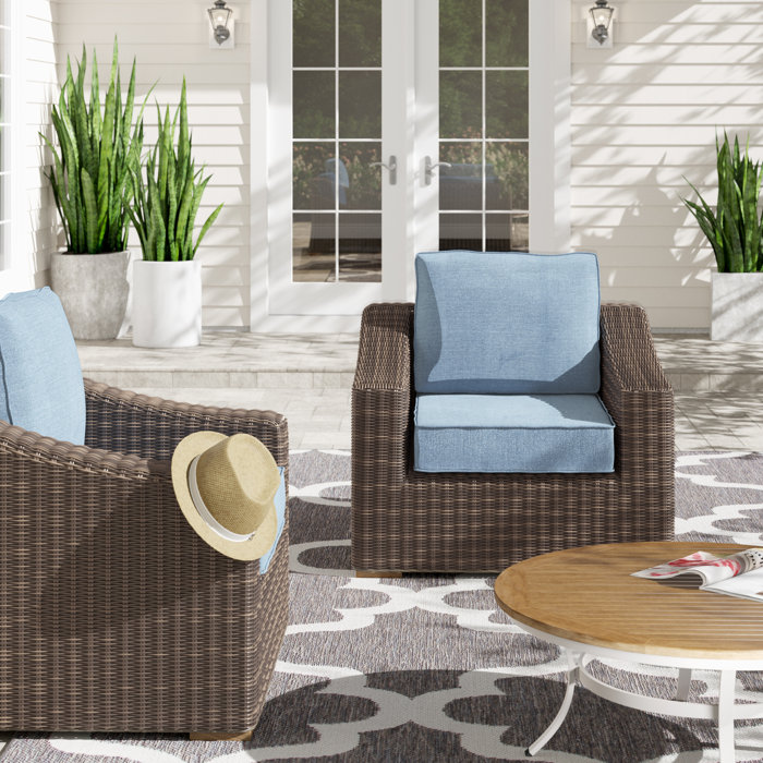 New Boston Patio Chair With Cushion New Boston Patio Chair With Cushion