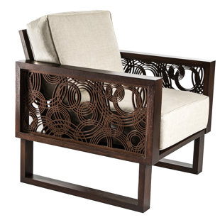 Go to store & view more images Brayden Studio Flavio Water Drops Armchair