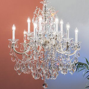 Via Venteo 12-Light Crystal Chandelier