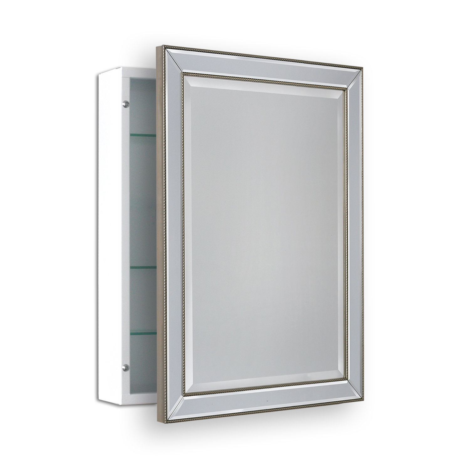 Winston Porter Maiorano 22 X 30 Surface Mount Framed Medicine Winston Porter Maiorano 22 X 30 Surface Mount Framed Medicine Cabinet With 3 Adjule Shelves Reviews Wayfair
