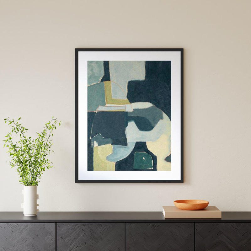 Blue Note III by Rob Delamater - Picture Frame Graphic Art