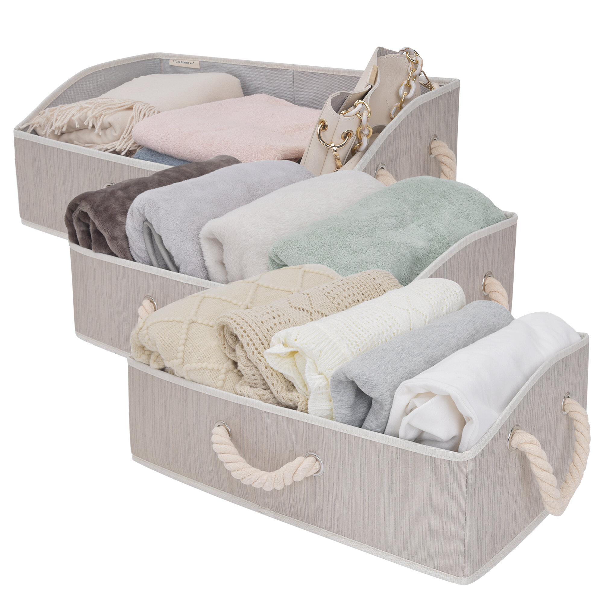 storage baskets