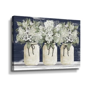 Acrylic Glass Wall Art 'Winter Blooms' by Cindy Jacobs