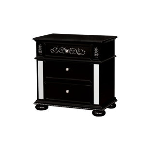 Go to store & view more images Monticello Solid Wood 3 Drawer Nightstand by Rosdorf Park