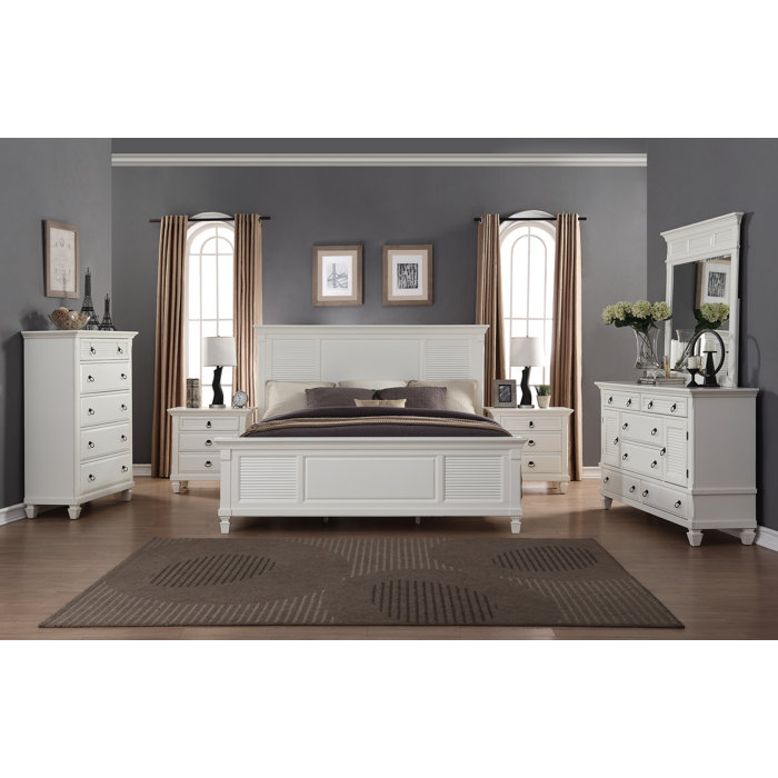 stratford king platform 6 piece bedroom set