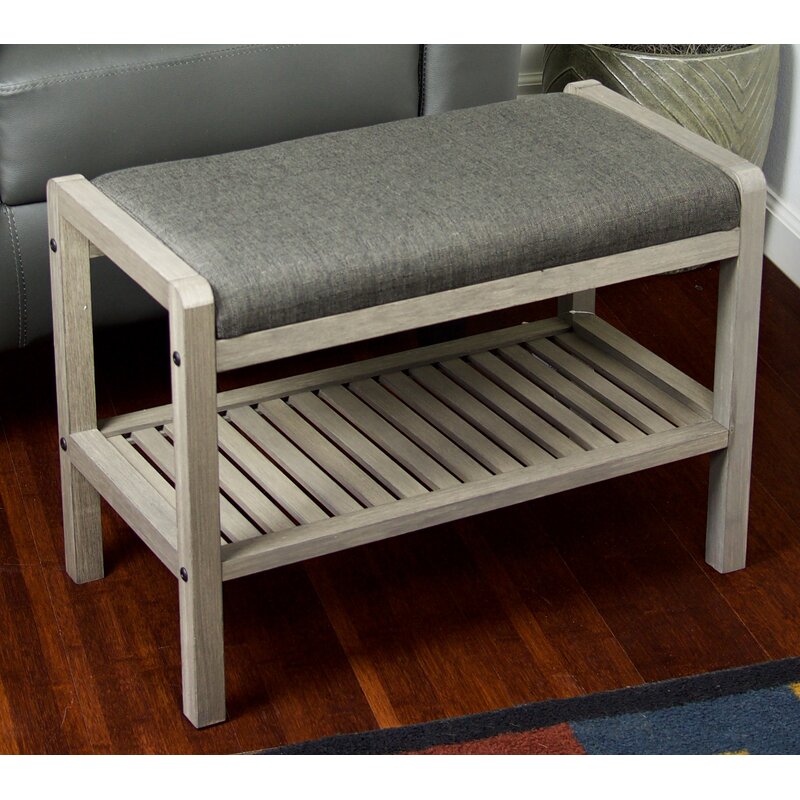 Winston Porter Patty Upholstered Bench Reviews Wayfair