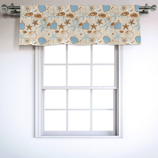 Seashell Bathroom Curtains Wayfair
