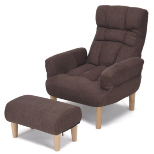 Go to store & view more images Millwood Pines Alaina Lounge Chair and Ottoman