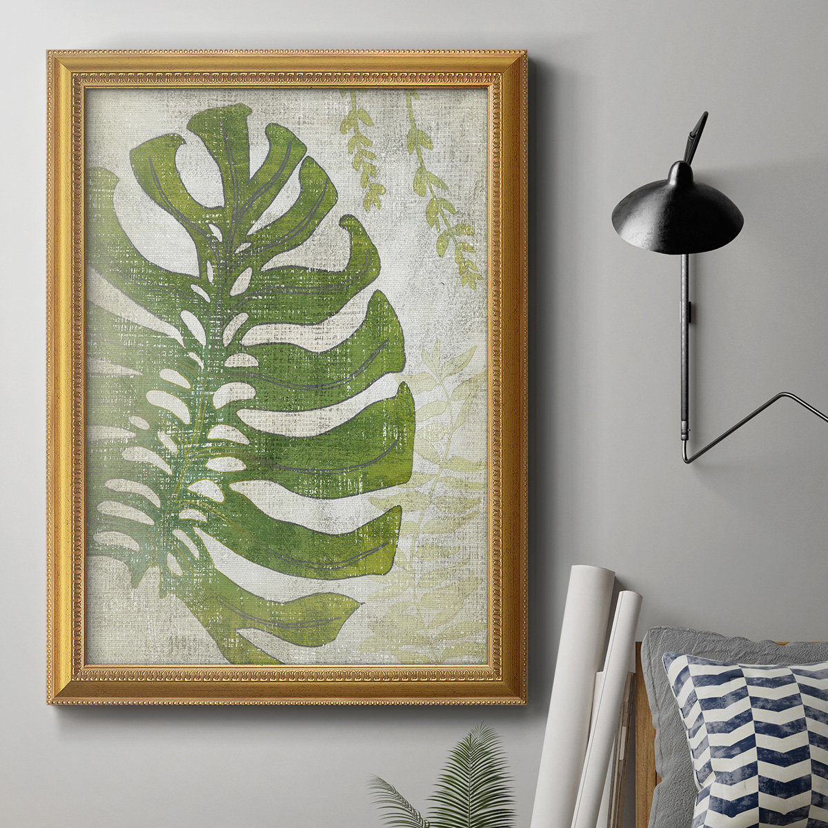 Bay Isle Home Frond III - Print | Wayfair