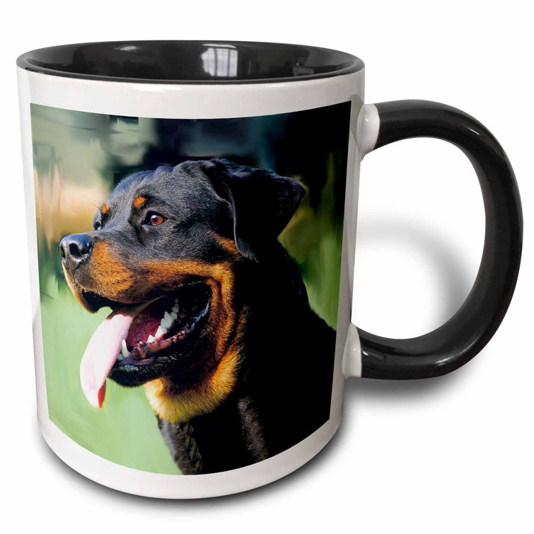 rottweiler coffee mugs