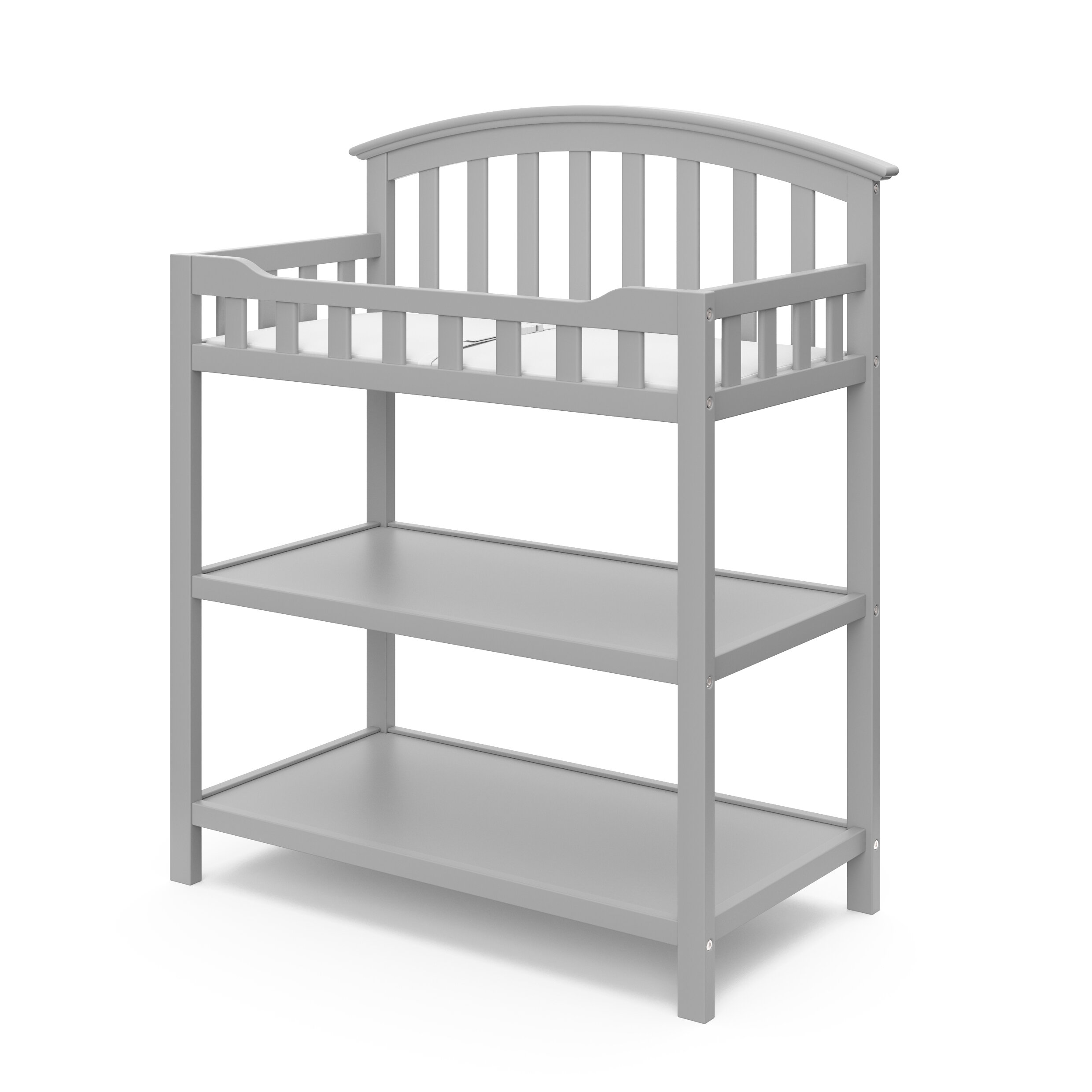 bookshelf changing table combo