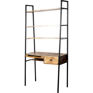 Go to store & view more images Cecil Solid Wood Leaning/Ladder Desk by 17 Stories