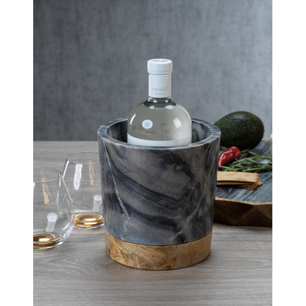 marble champagne bucket