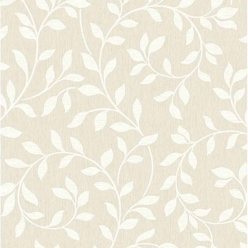 Charlton Home Petworth Leaf Trail 33 L X 20 5 W Wallpaper Roll