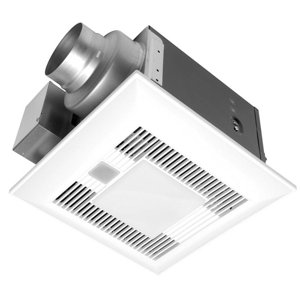 WhisperLiteu2122 80 CFM Energy Star Bathroom Fan with Light