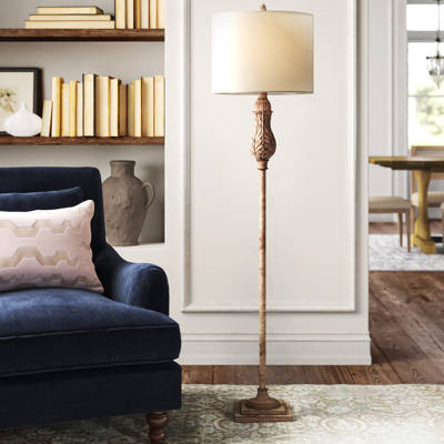 fleur de lis floor lamp