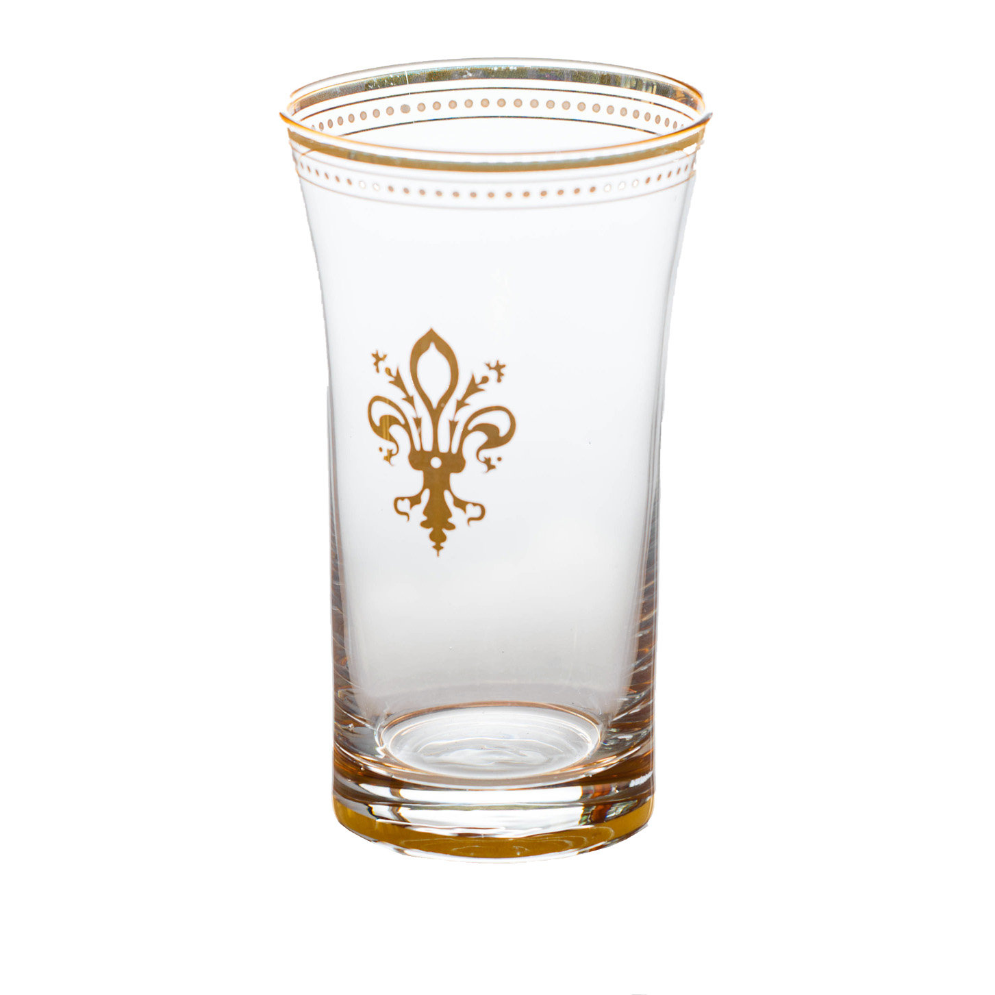Abigails Fleur De Lis 12 Oz Drinking Glass Wayfair