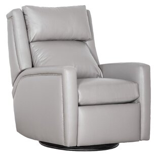 Drake Leather Manual Recliner By Fairfield Chair