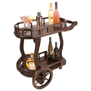 Pemberton Cordial Caddy Bar Cart by Design Toscano