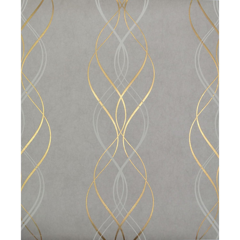 York Wallcoverings Antonia Vella Aurora 32 8 L X 20 8 W Metallic