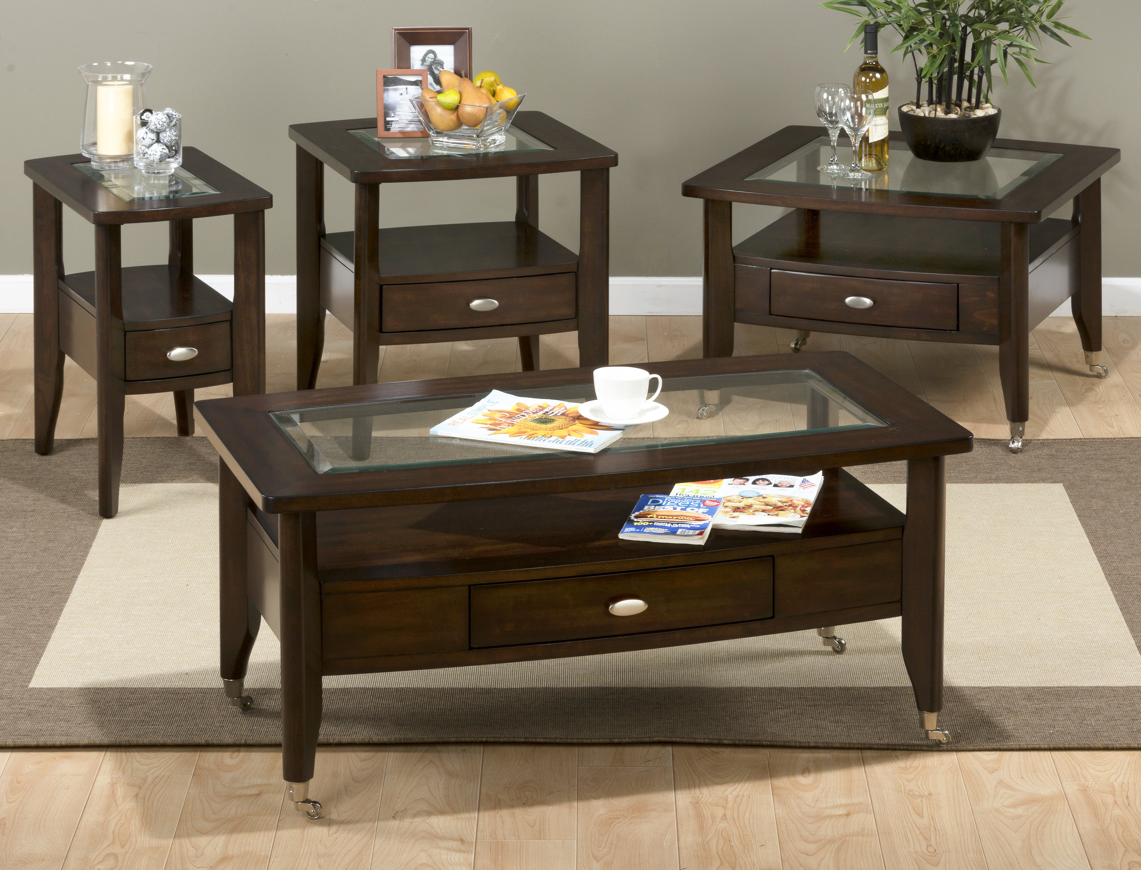 Red Barrel Studio Berwick 4 Piece Coffee Table Set Reviews Wayfair