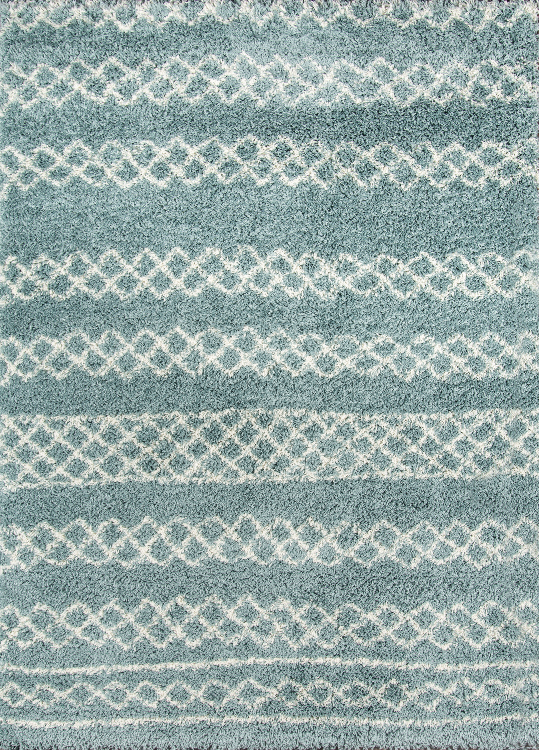 Mistana Damiane Power Loom Blue Rug Reviews Wayfair