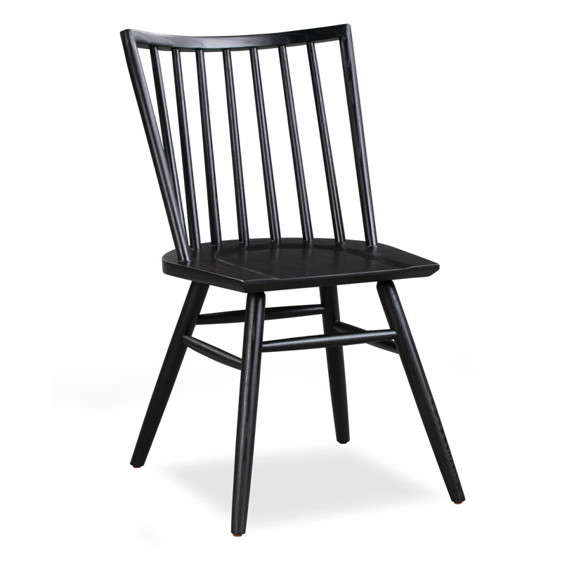 Throggs Solid Wood Slat Back Side Chair Reviews Joss Main
