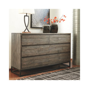 Go to store & view more images Bilyeu 6 Drawer Double Dresser by Williston Forge