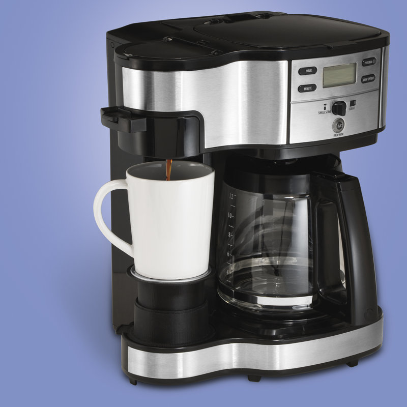 Hamilton Beach 12 Cup The Scoop Two Way Coffee Maker Reviews Wayfair