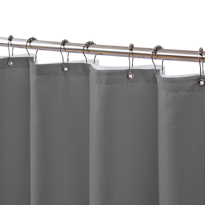 Latitude Run Merujhan Cotton Shower Curtain Liner Wayfair