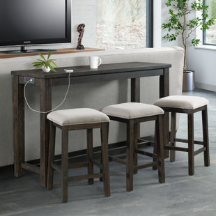 Ewenn Multi-purpose 4 Piece Pub Table Set Lark Manor Fashion and beautiful backpack