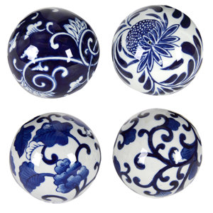 Erkerd Decorative Ceramic Ball (Set of 4)
