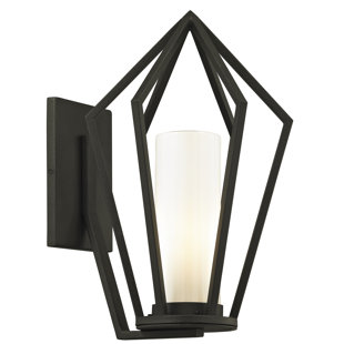 Go to store & view more images Teitelbaum Outdoor Sconce by Millwood Pines