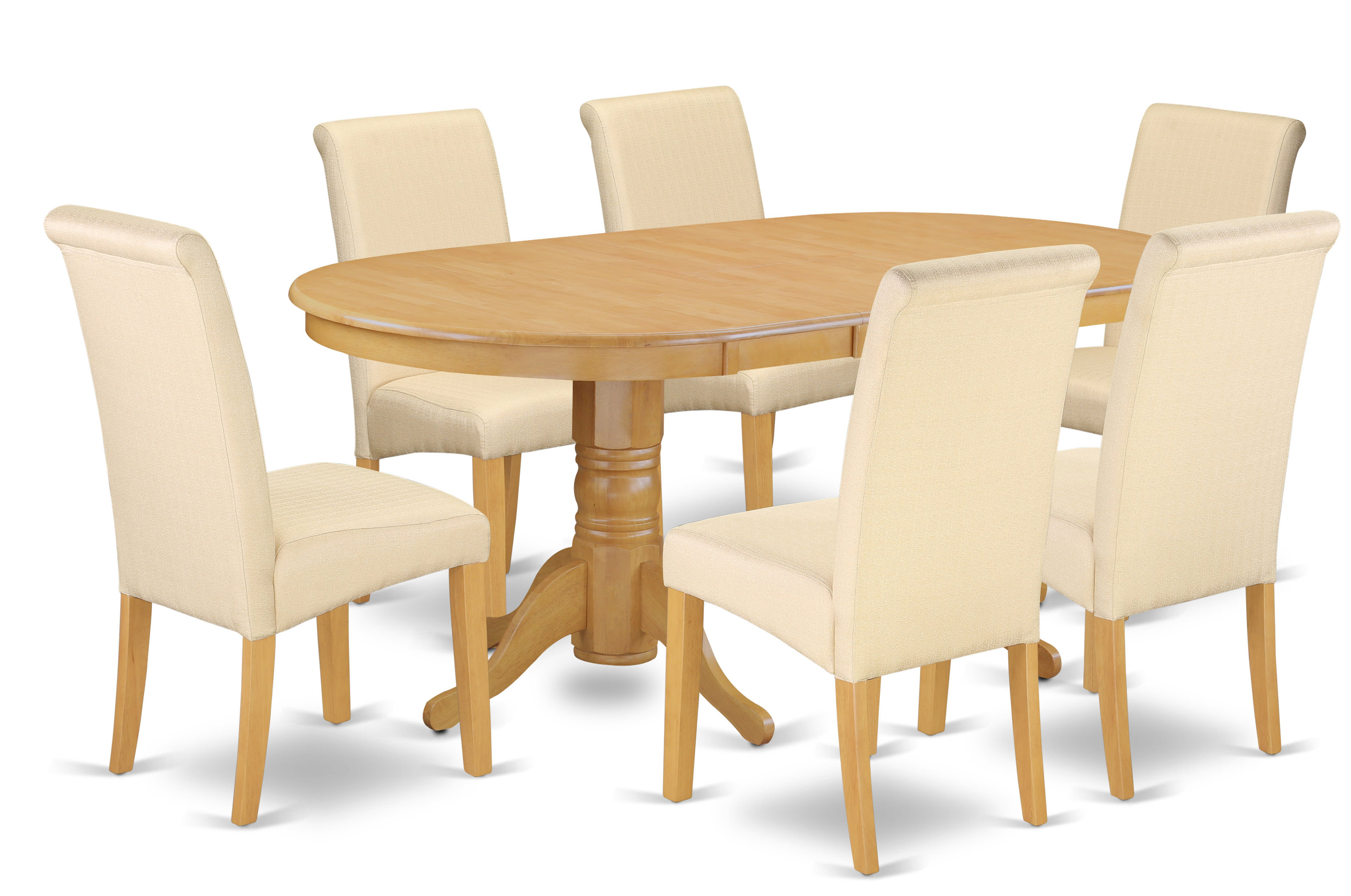 Charlton Home Paras 7 Piece Butterfly Leaf Solid Wood Dining Set Wayfair