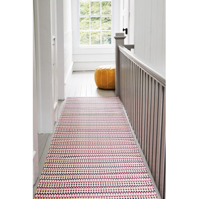 Heddle Pansy Pinkredblack Indooroutdoor Area Rug Chilewich Rug