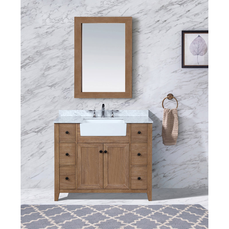 Millwood Pines Mulhern 42 Single Bathroom Vanity Set Reviews Wayfair