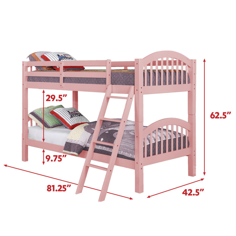 bunk beds with removable cot gates