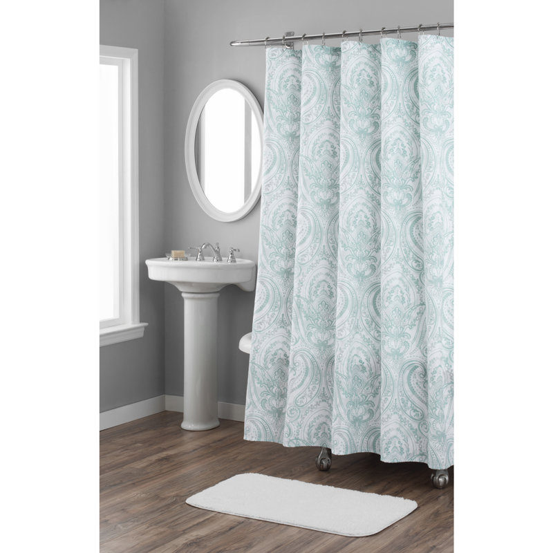 Nicole Miller Melina Cotton Single Shower Curtain Reviews Wayfair
