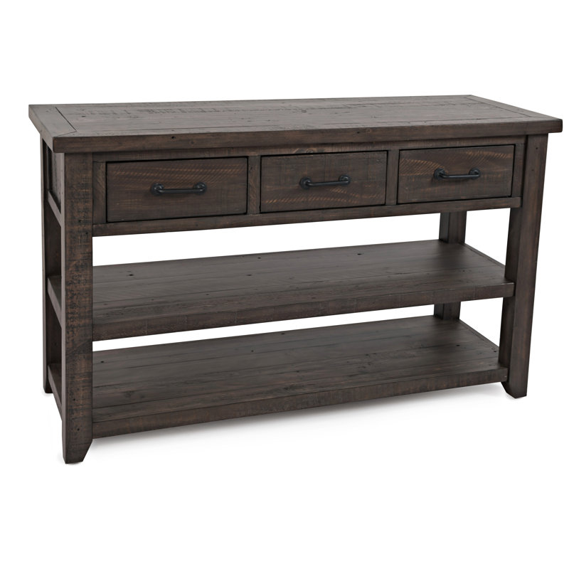 Gracie Oaks Westhoff 50 Solid Wood Console Table Wayfair
