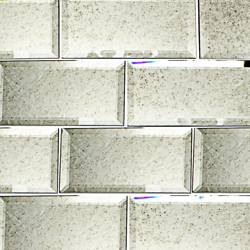 Ivy Hill Tile Mirror 3 X 6 Beveled Glass Subway Tile In French Gray Reviews Wayfair