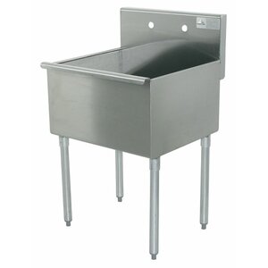 400 Series Single 1 Compartment Floor Service Sink