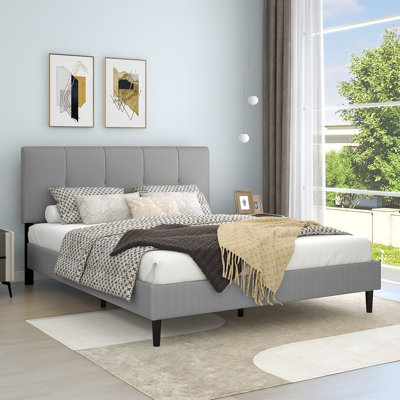Dajai Low Profile Platform Bed (King size)