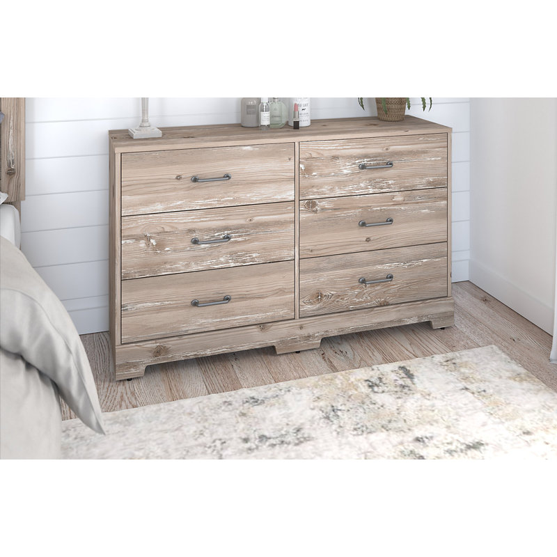 Kathy Ireland Home By Bush Furniture River Brook 6 Drawer Double Dresser Reviews Wayfair River Brook 6 Drawer Double Dresser