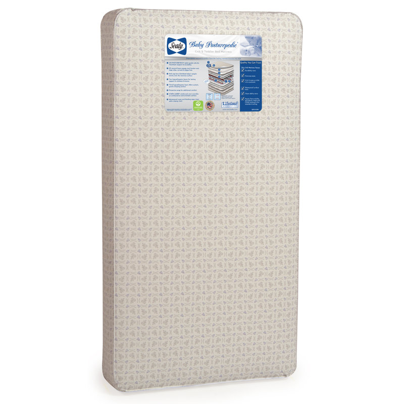 sealy crib mattress cover