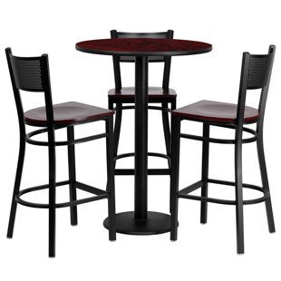 Go to store & view more images Lomonaco 4 Piece Pub Table Set by Winston Porter