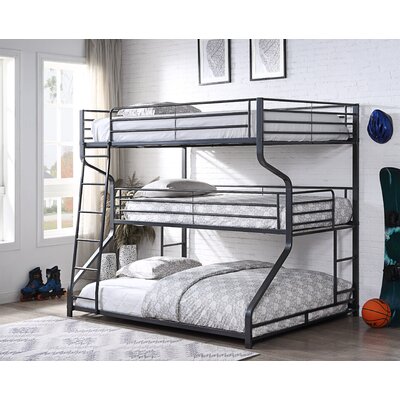 triple queen bunk bed