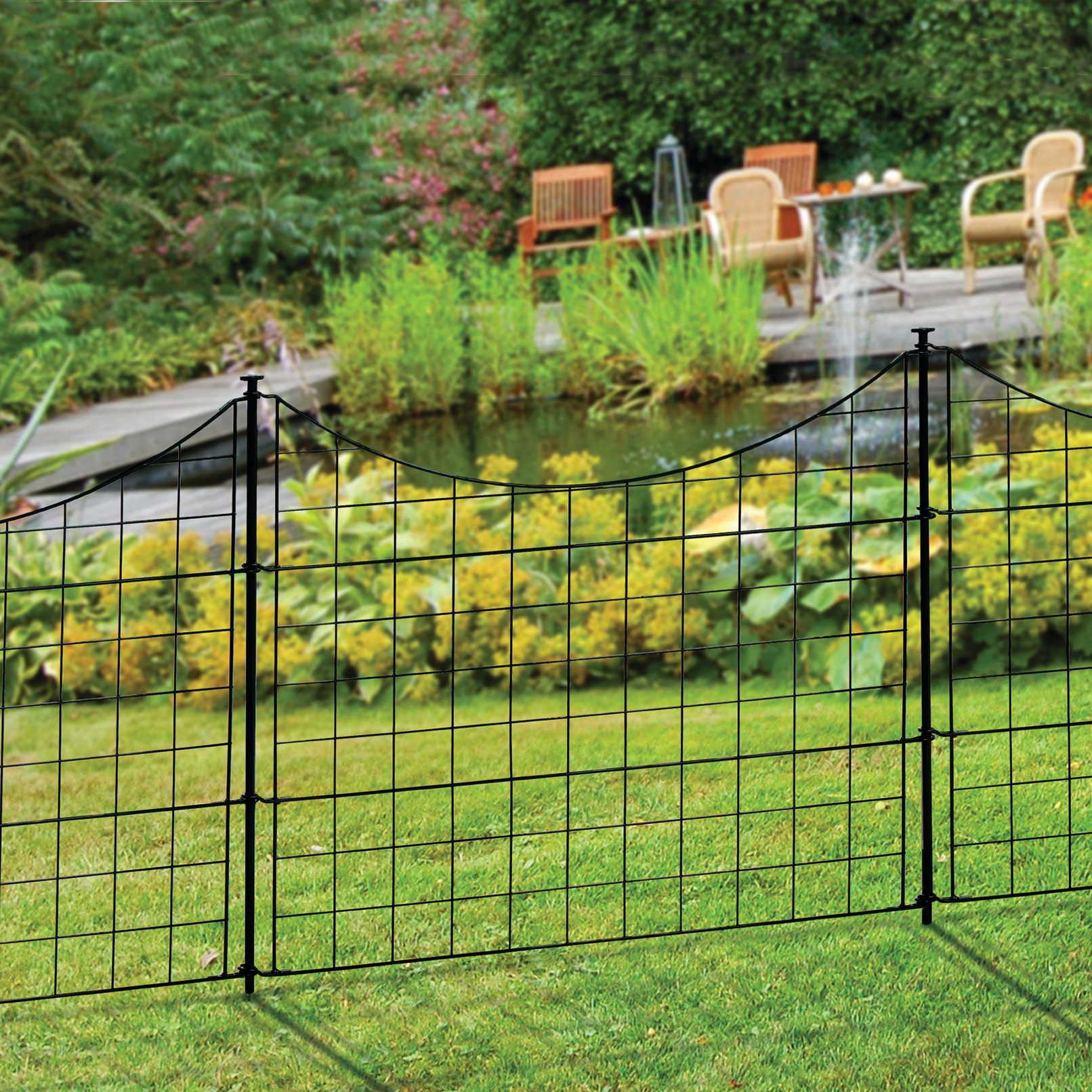 Zippity Outdoor Products 2 Ft H X 5 W Garden Fence 2 5 Ft W Zippity Garden Fence