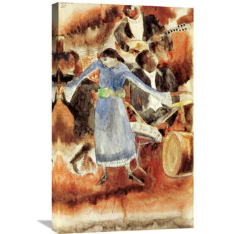 Global Gallery The Jazz Singer By Charles Demuth Painting Print